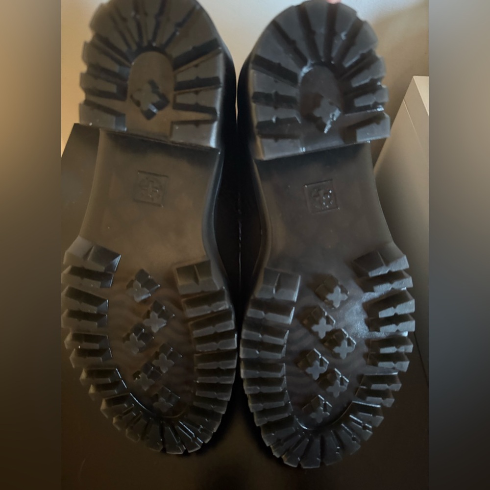 Dr. Martens Black Wedge Boots - Picture 5 of 5
